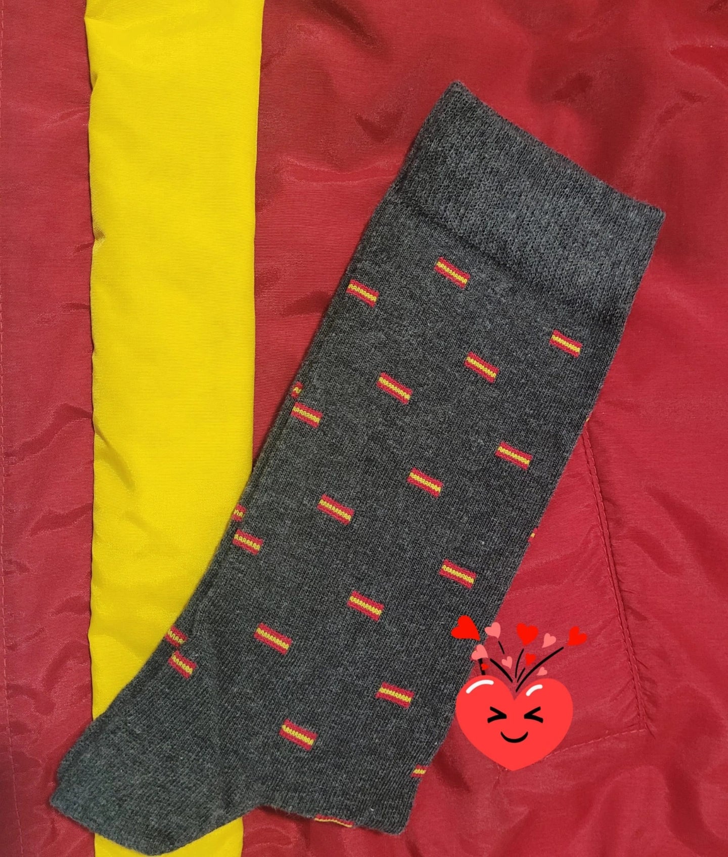 Calcetines Bandera España Gris Marengo