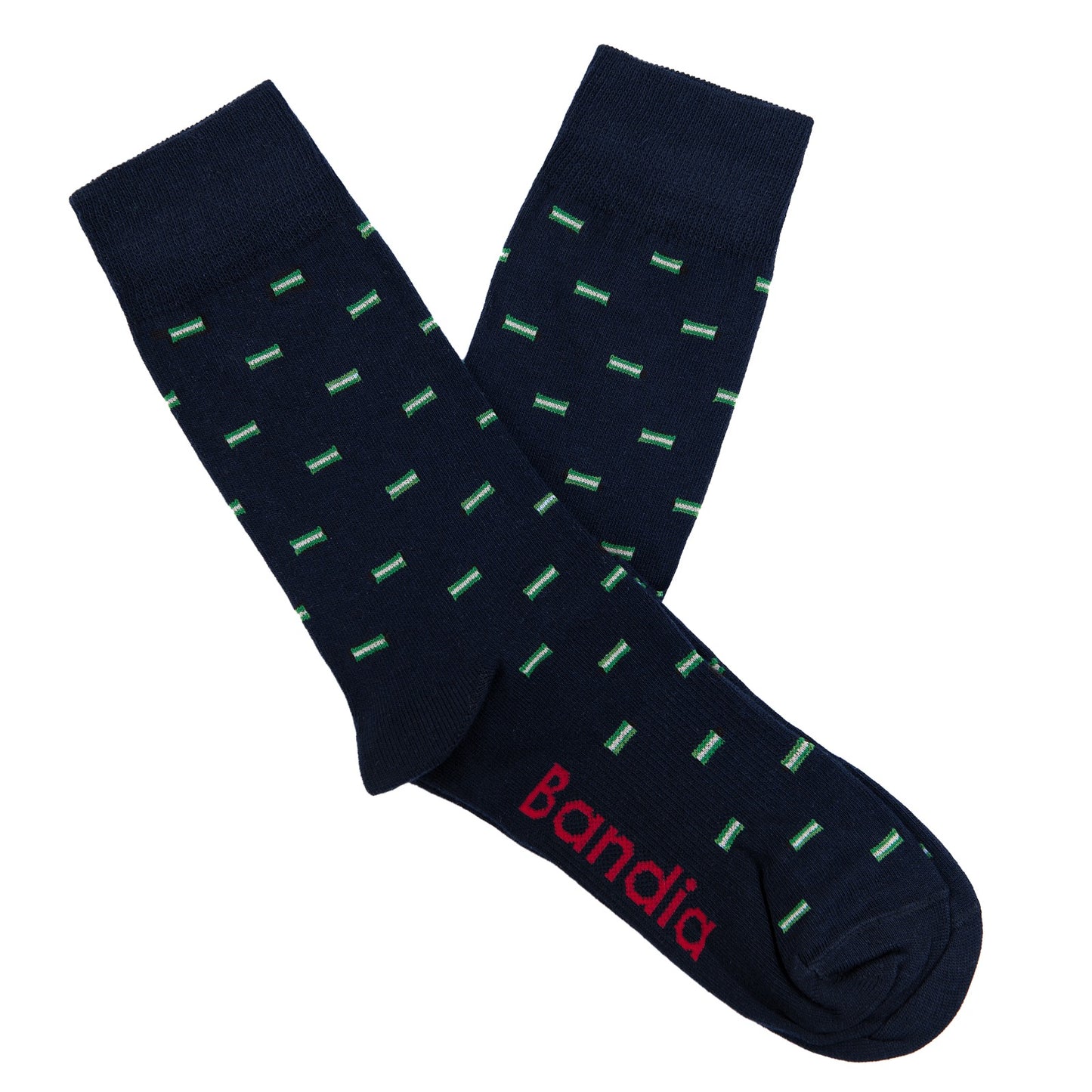 Calcetines Bandera de Andalucía Azul Oscuro