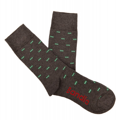 Calcetines Bandera de Andalucía Gris Marengo