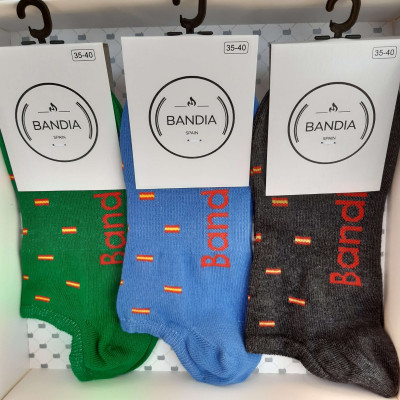 Pack Tres Tobilleros Bandera de España 