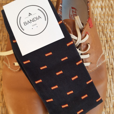 Calcetines Bandera de España Azul 