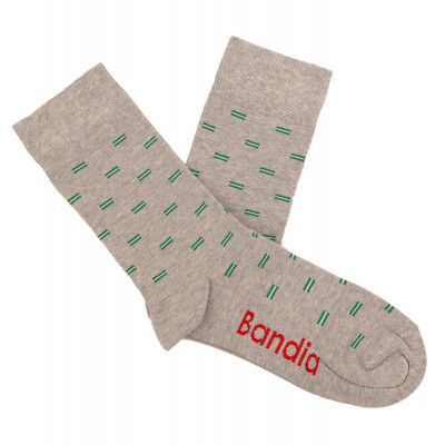 Calcetines Bandera de Andalucía Gris